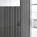 Loview Black Geometric Stripe Window Film- 50"x 25 ft