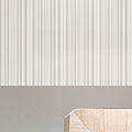 Loview White Geometric Stripe Window Film- 50"x 25 ft