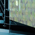 Loview Leaves on White Window Film- 50"x 25 ft