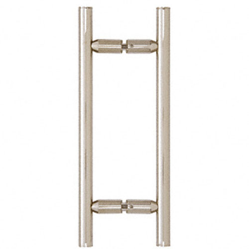 CRL Polished Nickel 8" Ladder Style Back-to-Back Pull Handles