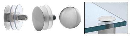 CRL Polished Stainless Low Profile Standoff Cap Assembly for 1-1/4" Standoff Bases