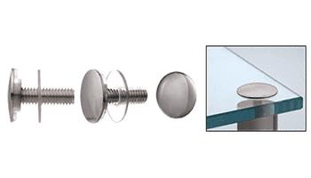 CRL Gun Metal Low Profile Standoff Cap Assembly for 1-1/4" Standoff Bases