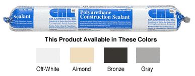 CRL M64 Almond Polyurethane Construction Sealant in Sausages - Case of 15