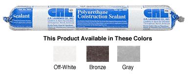 CRL M66 Bronze Polyurethane Construction Sealant in Sausages - Pack of 15