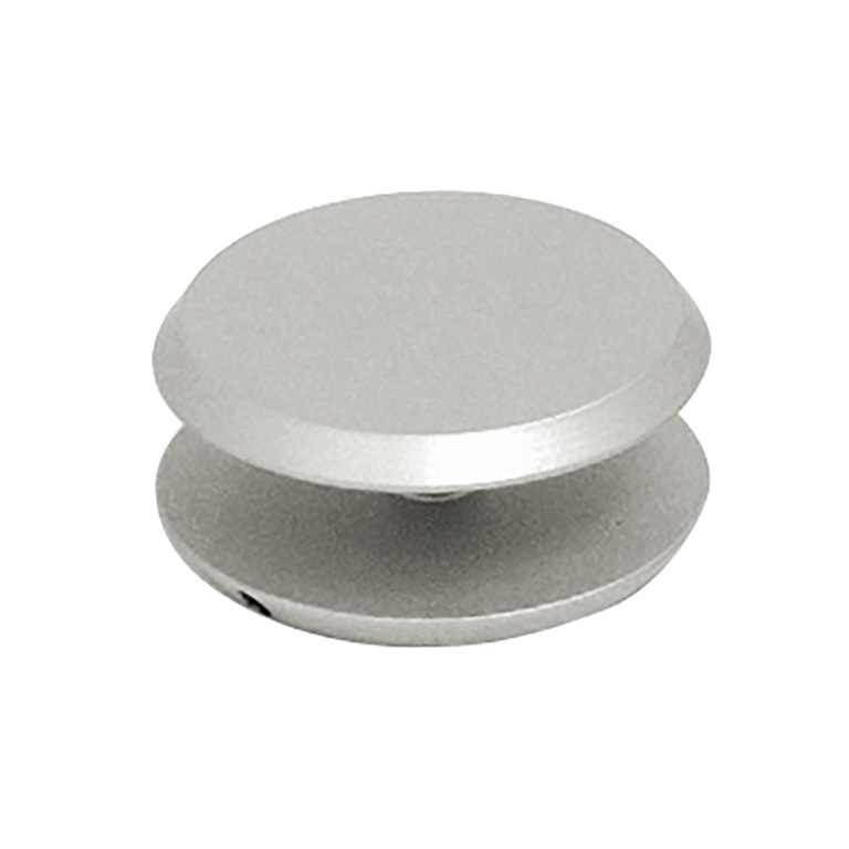 CRL Satin Anodized Aluminum Mini Mall Front Glass Clamp