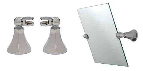 CRL Bell Design Brushed Nickel Mirror Pivot