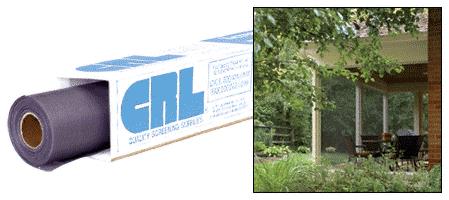 CRL Charcoal 60" Micro-Weave Insect Screen Mesh - 100 Ft. Roll