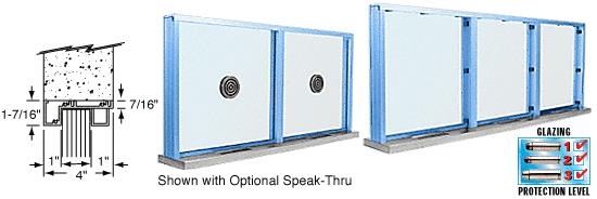 CRL Painted (Specify) Aluminum Narrow Inset Frame Multi-Lite Special Window