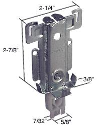 Bottom Wardrobe Door Guide for Acme