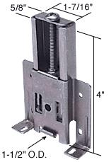 1-1/2" Plastic Mirror Wardrobe Door Roller for Cox