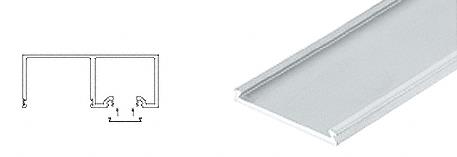 CRL Satin Anodized Header Snap-In Filler - 10 ft Long