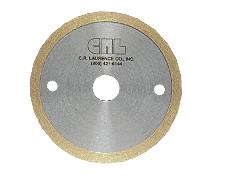 CRL 3-3/8" Metal Bond Diamond Glass Cutting Blade 9/16" Arbor - 100 Grit