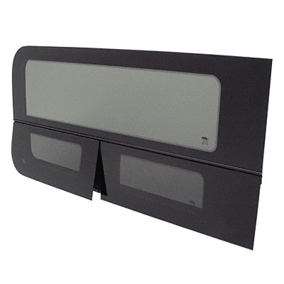CRL 2012+ Nissan NV Van 'All-Glass' Look Dual-Vent Driver Side Front Window