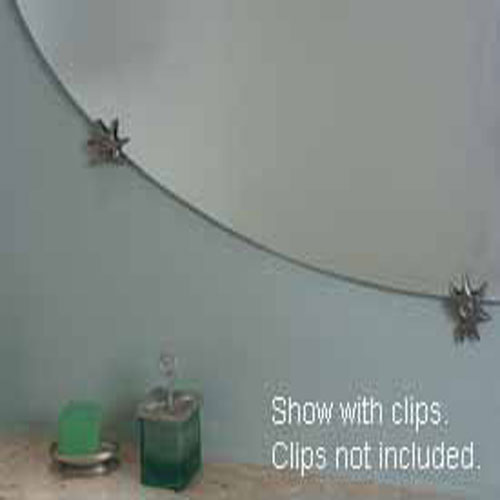29" x 50" Oval Designer Mirror