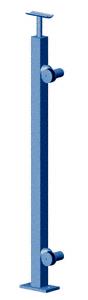 CRL 42" Custom Finish P1 Series End Post Railing Kit