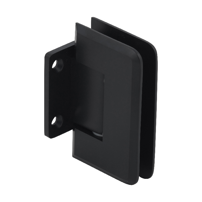 CRL Pinnacle 074 Series Oil Rub Bronze  Wall Mount Short Back Plate Hinge (Standard Model)