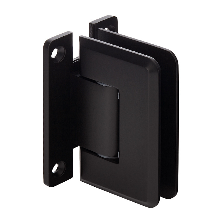 CRL Pinnacle 337 Series Oil Rub Bronze Adjustable Wall Mount Full Back Plate Hinge