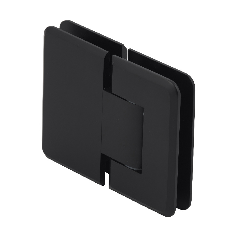 CRL Pinnacle 380 Series Oil Rubbed Bronze Adjustable 180&#176; Glass-to-Glass Hinge