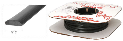 CRL Flat Black Screen Retainer Spline .315" - 100 ft Roll