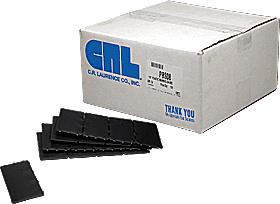 CRL Black 1/4" Plastic Bearing Shimstrips - 100 Pack