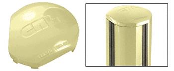 CRL Chromate (Unfinished) AWS 135 Degree Round Post Cap