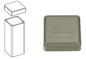 CRL Beige Gray 100 Series Post Cap