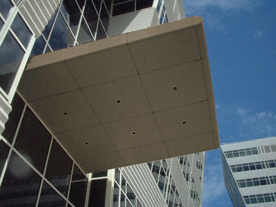 CRL Custom Brushed Bronze Premier Series Canopy Panel System