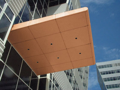CRL Custom Copper Premier Series Canopy Panel System