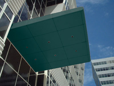 CRL Custom Kynar Painted Premier Series Canopy Panel System