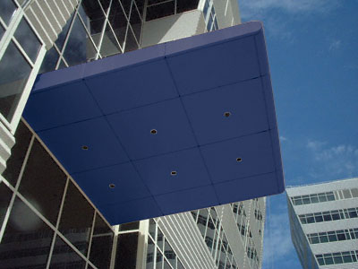 CRL Custom Powder Painted Premier Series Canopy Panel System