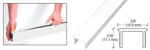 CRL 60" Sky White Glass Barrier Post Filler