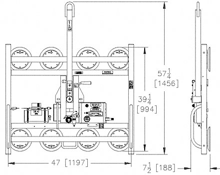 CRL Wood's 1000 Series Small DC Powr-Frame