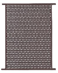 36" Bronze Screen Door Grill