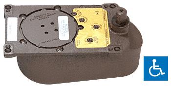 CRL Rixson Model PH27 8.5 Lb. Offset 90 Degree Selective Hold-Open Floor Mounted Closer Body Only - Left Hand