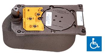 CRL Rixson Model PH27 8.5 Lb. Offset 90 Degree Selective Hold-Open Floor Mounted Closer Body Only - Right Hand