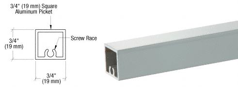 CRL Agate Gray 200, 300, 350, and 400 Series Square Pickets