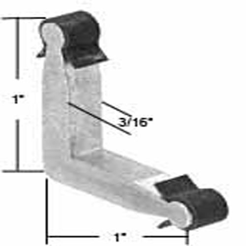 Corner Key for All Triple Track Window Frames, Die Cast, Mill Color