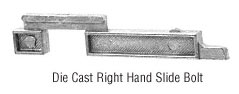 CRL Right Hand Slide Bolts for Standard Style Triple Track Window and Screen Frames