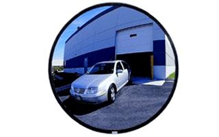 12" Glass Shatter Resistant Outdoor Convex Mirror