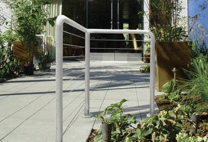 CRL 1.5"  Schedule 80 Mill Aluminum "Welded" Post Railing System for Use with Cable Infill Panels