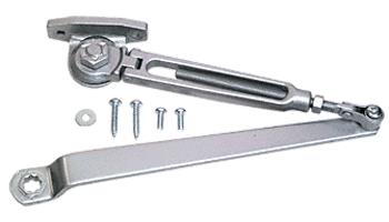 CRL Aluminum Finish Hold-Open Arm for PR40 & PR50 Closers