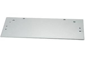 CRL Aluminum Finish Parallel Arm Drop Plate for Surface Mounted Door Closers