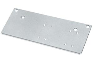CRL Aluminum Finish Drop Plate for PR90 Surface Mounted Door Closers