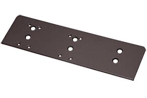 CRL Bronze Finish Top Jamb Mount Drop Plate for PR90 Surface Mounted Door Closers