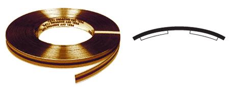 CRL Brass 1" Plastic Reflective Tape - 100 ft Roll