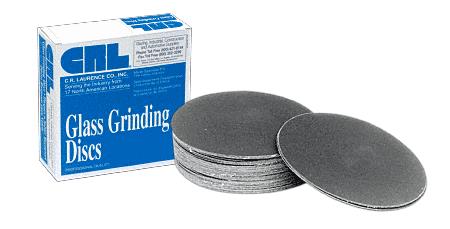 CRL 6" 120 Grit "PSA" Stick-On Sanding Discs - 50 pack