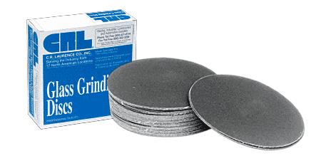 CRL 7" 120 Grit "PSA" Stick-On Sanding Discs - 50 pack