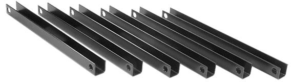 CRL Painted 10 Gauge Steel Stanchion 18" Long - Package