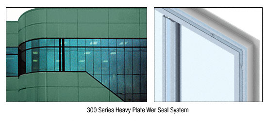 CRL Custom Kynar Painted Heavy Plate Series Wall Panel System