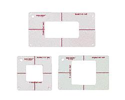 CRL Quik-Draw Mirror Cut-Out Templates